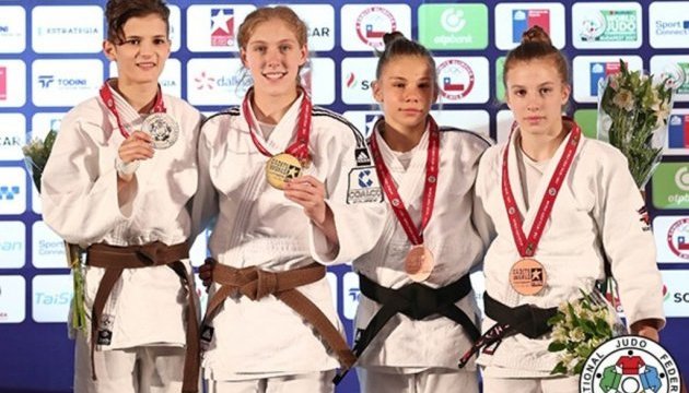 Judoca ucraniana gana el bronce en el Mundial Sub 18 en Chile