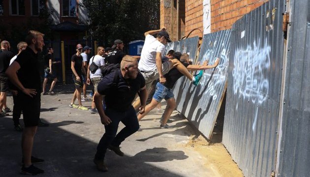 В Одесі противники гей-параду влаштували погром на будівництві