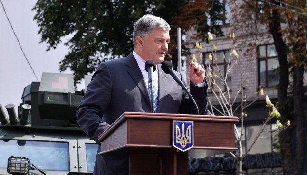 President congratulates Ukrainians on Independence Day