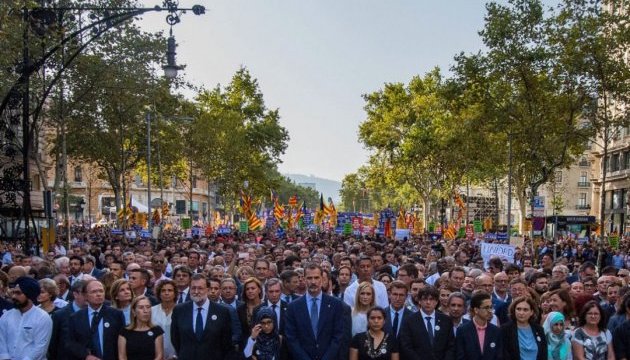 У Барселоні проходить марш проти насильства