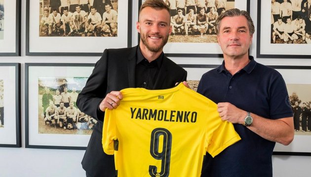 Yarmolenko officially joins Borussia Dortmund