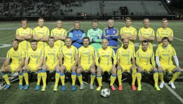 Ветеранська футбольна збірна України виграла два матчі в Канаді