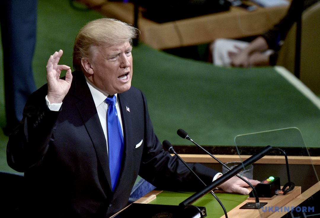 Виступ  президента США Дональда Трампа на  Генасамблеї ООН