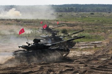 Best tank platoon named in Chernihiv region