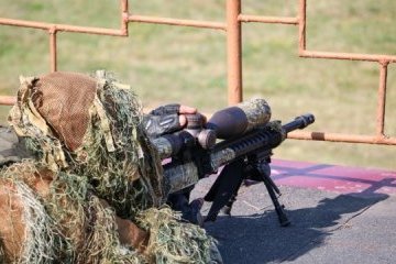 La Garde nationale de l’Ukraine a participé au concours des tireurs d’élite