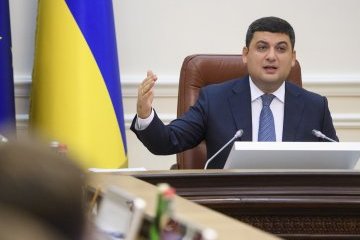Groysman: Producción industrial de Ucrania crece un 2,2% en un mes