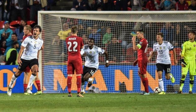 Німеччина обіграла Чехію, Данія розгромила Польщу у відборі на мундіаль-2018