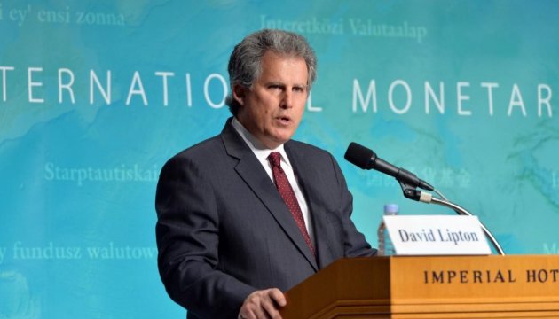 IWF-Vizedirektor David Lipton kommt nächste Woche nach Kiew