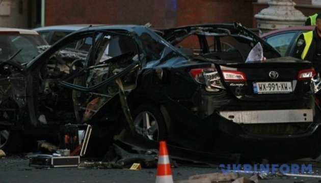 La voiture d’un volontaire tchétchène a explosé en plein centre de Kyiv. Tous les détails