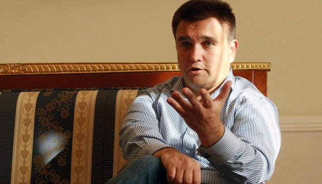 Russia must leave Donbas before peacekeepers come - Klimkin