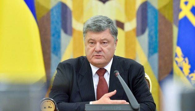 UN peacekeepers should be located throughout Donbas territory – Poroshenko