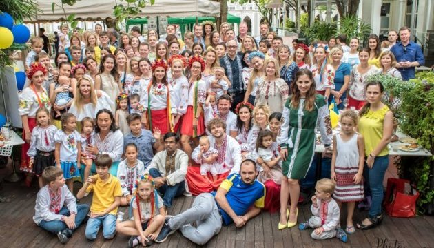 Як українці Сінгапуру святкували День незалежності
