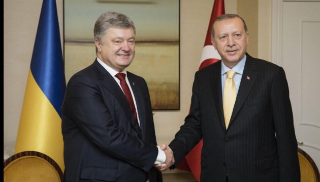 Porochenko et Erdoğan ont discuté du renforcement de la coopération entre les deux pays