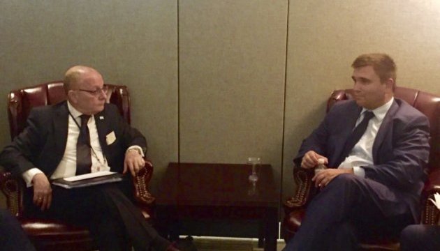 Pavló Klimkin se reúne con el ministro de Relaciones Exteriores y Culto de la Argentina 