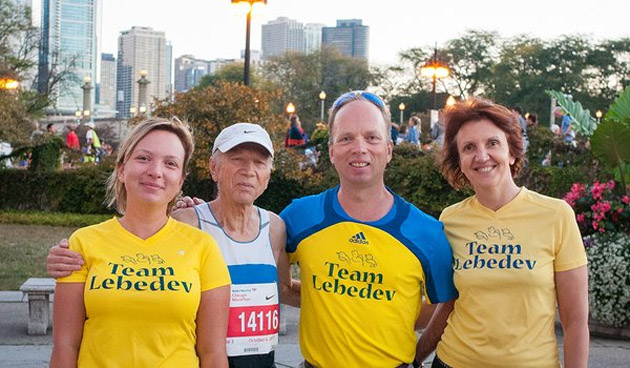 76-річний київський вчений виграв Чиказький марафон
