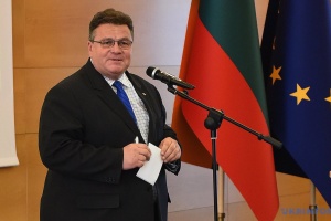 Линас Линкявичюс, министр иностранных дел Литвы
