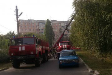 У Чугуєві горіла багатоповерхівка