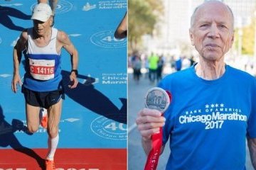 76-річний київський вчений виграв Чиказький марафон
