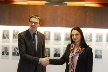 Свен Миксер и Анна Гопко обсудили подготовку к саммиту Восточного партнерства