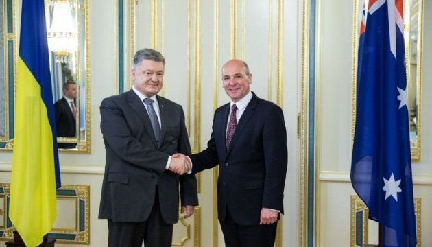 President Poroshenko, Head of Australian Senate discuss progress of investigation into MH17 crash 