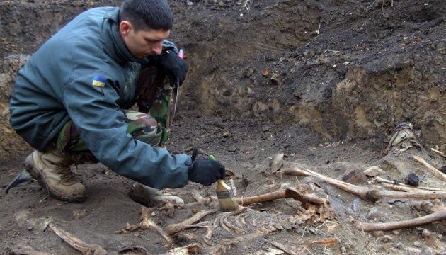 Remains of over 50 Ukrainians shot by Nazis found in Ternopil region