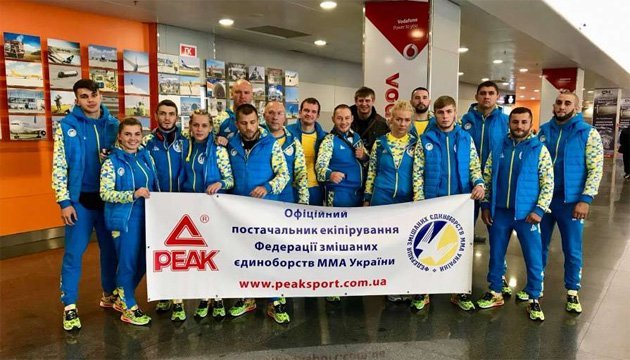 Змішані єдиноборства: збірна України вирушила на чемпіонат світу до Казахастану