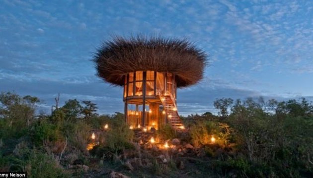 Туристи можуть переночувати у кенійському п'ятизірковому гнізді