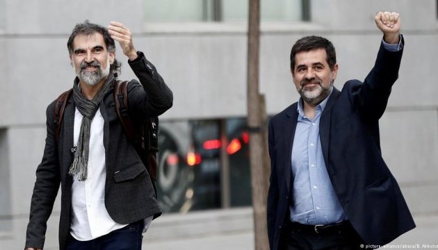 Каталонська криза: суд Іспанії заарештував двох керівників сепаратистів