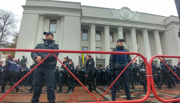 About 3,500 law enforcers to maintain public order during today’s rallies in Kyiv 