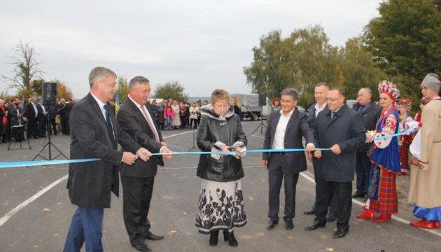 На Вінниччині відкрили відремонтовану ділянку дороги державного значення 