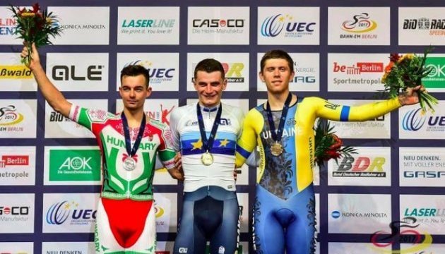 El ucraniano Roman Gladysh gana el bronce en el Campeonato Europeo de Ciclismo en Pista