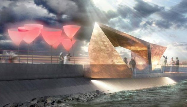 На дамбі Кременчуцького водосховища з'явиться дизайнерський оглядовий майданчик