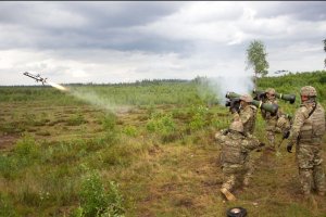 Львівські десантники зі «Стугни» та Javelin знищили два російських танки