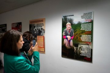 Les exécutés par la faim : une exposition de photos sur le Holodomor a été inaugurée à Bruxelles (photos)
