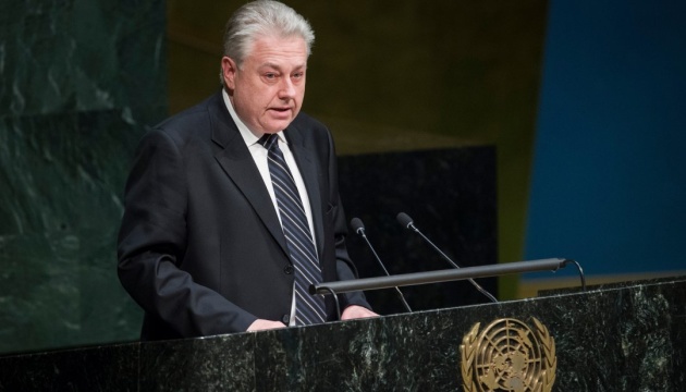 Yelchenko pide al Consejo de Seguridad de la ONU que tome medidas concretas sobre una misión en el Donbás