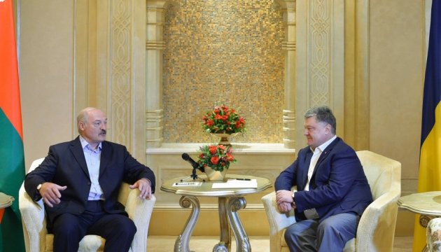 Poroshenko, Lukashenko discuss preparations for economic forum in Gomel

