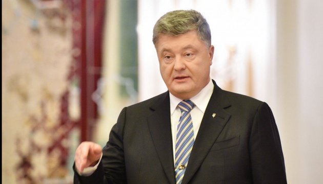 Poroshenko calls important agreement between Ukrinform and Saudi Press Agency