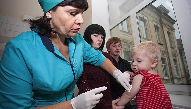 На Вінниччині повністю вакциновані від кору 70% дітей