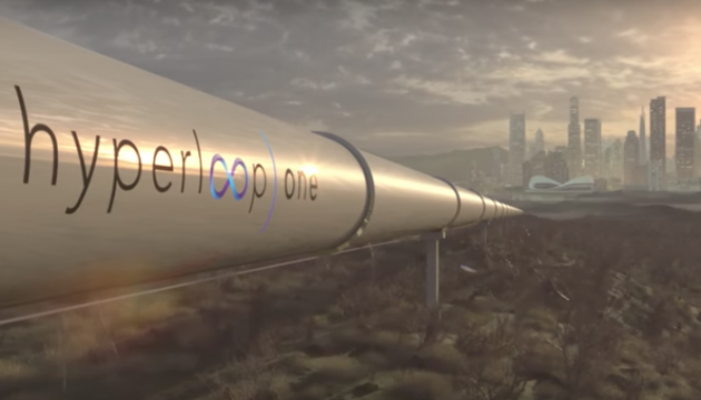 Virgin Hyperloop One почне в 2019-у будувати швидкісну лінію