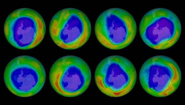 NASA: озонова діра над Антарктикою потроху 
