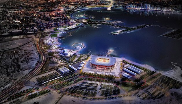 Унікальний стадіон із контейнерів побудують у Катарі до чемпіонату світу-2022 з футболу