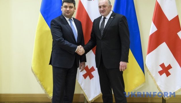 Гройсман подякував керівникам Грузії за підтримку України