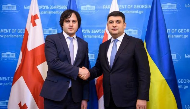 Groysman, Kobakhidze discuss foundation for deepening relations