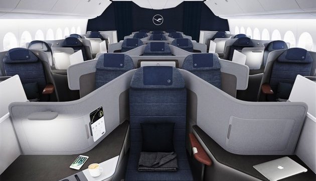 Німецький авіаперевізник представив бізнес-клас майбутнього