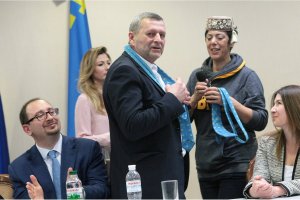 Achtem Tschijgos, stellvertretender Vorsitzende von Medschlis des Krimtatarischen Volkes
