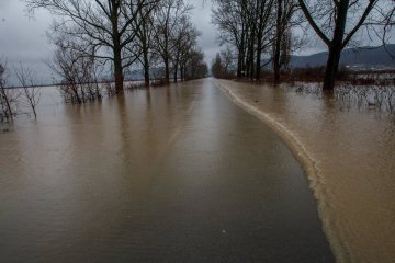 Un drone a filmé les villages les plus inondés de Transcarpatie (vidéo)