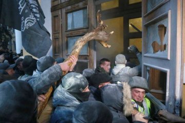 Soixante militaires de la Garde nationale ont été blessés au cours des affrontements à Kyiv