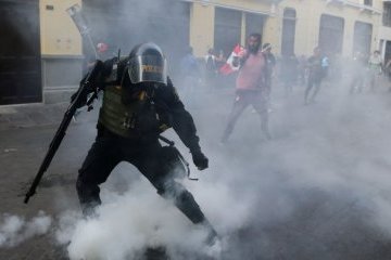 Тисячі перуанців протестують проти помилування екс-президента Фухіморі