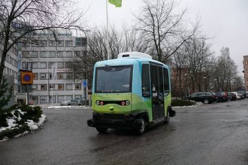 В Стокгольме запустили первые беспилотные пассажирские автобусы