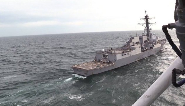 Флот України відпрацьовував з есмінцем США взаємодію за стандартами НАТО